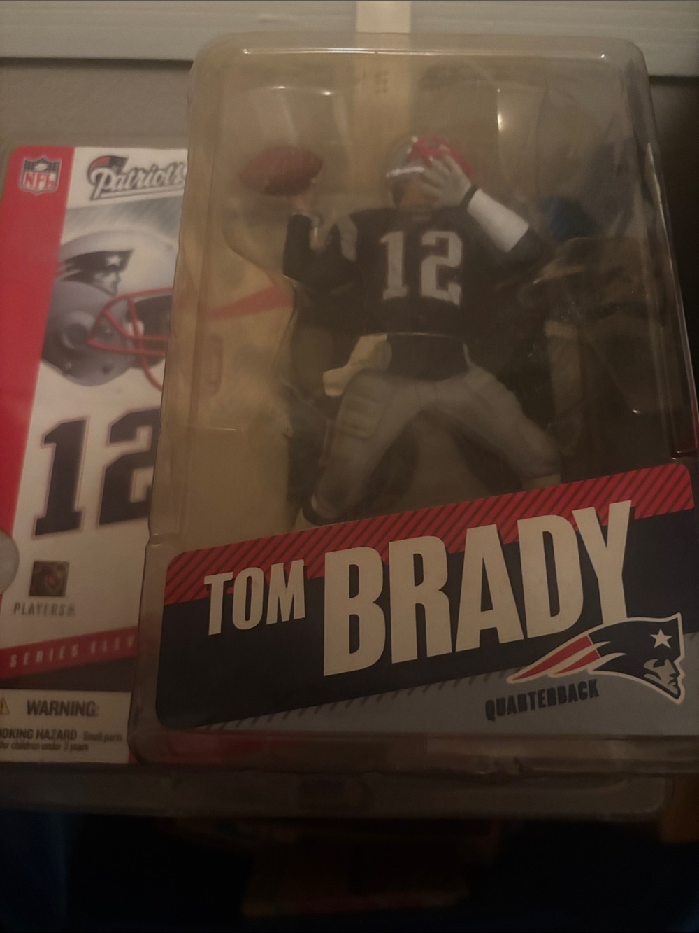 Tom Brady New England Patriots Figure - Black/White/Red
